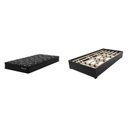 Ver imagem 2 de Conjunto Cama Box Solteiro Benim com Molas Ensacadas 88cmx188cmx60,4cm Yescasa