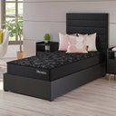 Ver imagem 1 de Conjunto Cama Box Solteiro Benim com Molas Ensacadas 88cmx188cmx60,4cm Yescasa