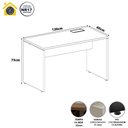 Ver imagem 3 de Plataforma Trabalho 120cm X 60cm 1 Cx de Tomada Pé Painel F5 Cor:cinza
