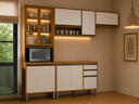 Ver imagem 1 de Cozinha Completa 4 Peças Dracena -Cinamomo/Off White- Cucina