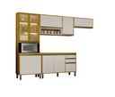 Ver imagem 2 de Cozinha Completa 4 Peças Dracena -Cinamomo/Off White- Cucina