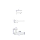 Ver mais imagens de Kit de Acessórios para Banheiro Tarsila Bela Metais