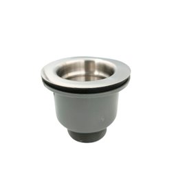 Válvula Higiênica Cozinha 3 1/2 Inox Cesto e Tampa Antiodor - 6