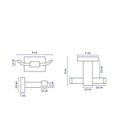 Ver imagem 6 de Kit de Acessórios para Lavabo Mondrian Bela Metais