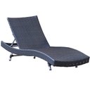 Ver imagem 2 de 3 Espreguiçadeira Bona em Alumínio e Fibra Sintética Trama