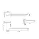 Ver imagem 7 de Kit de Acessórios para Banheiro Mondrian Bela Metais