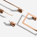 Ver imagem 4 de Kit de Acessórios para Banheiro Mondrian Bela Metais