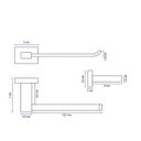 Ver imagem 7 de Kit de Acessórios para Banheiro Mondrian Bela Metais
