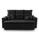 Ver imagem 5 de Sofá Retrátil e Reclinável 200cm Suede com Molas Espirais Europa King House