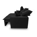 Ver imagem 6 de Sofá Retrátil e Reclinável 200cm Suede com Molas Espirais Europa King House