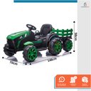 Ver imagem 2 de Mini Trator Elétrico Carro Infantil com Caçamba Verde Baby Style