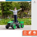 Ver imagem 7 de Mini Trator Elétrico Carro Infantil com Caçamba Verde Baby Style