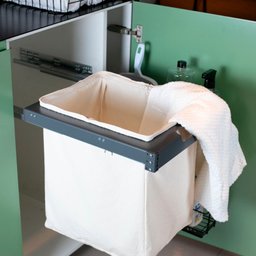Tulha Organize Cinza com Corrediça Masutti Copat 6526 - 373 X 450 X 430mm - 4