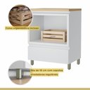 Ver imagem 7 de Gabinete para Banheiro 70cm 1 Gaveta com Caixa Organizadora Rainha