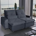 Ver imagem 1 de Sofá 4 Lugares 2,50m Retrátil e Reclinável Átila Bom Pastor