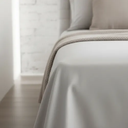 Ver imagem 3 de Jogo de Cama 300 Fios Bambu Kacyumara Capri Cinza Casal