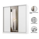Ver imagem 6 de Guarda Roupa Casal com Espelho 3 Portas de Correr Champ Belmax:branco