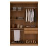 Guarda Roupa 4 Portas e 2 Gavetas Moderna - 2