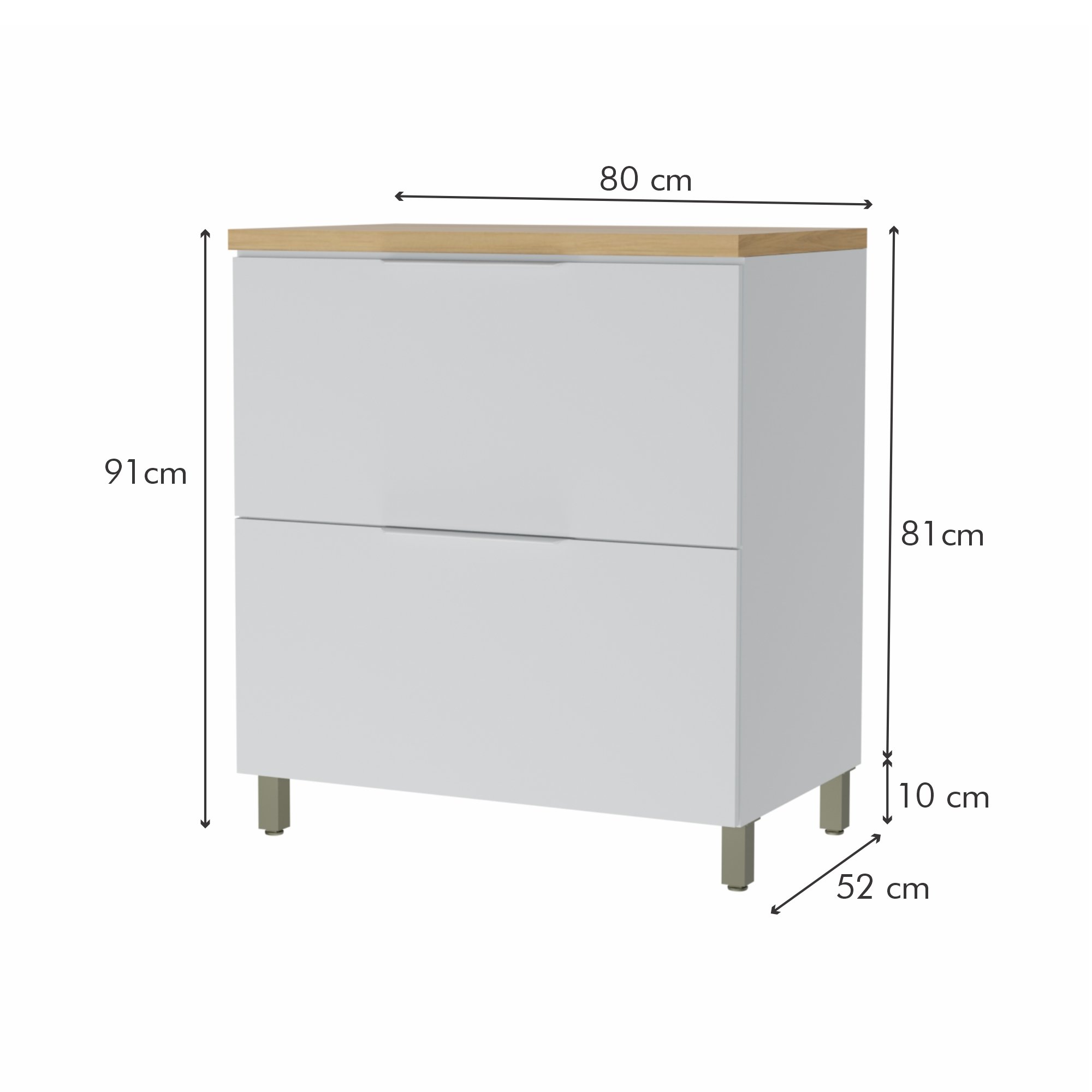 Cozinha 6 Peças 5 Portas 5 Gavetas Marquesa  100% Mdf - 8