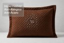 Ver imagem 3 de Kit 4 Capas Protetoras Impermeáveis para Travesseiro 50 x 70 cm:Marrom