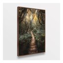 Ver imagem 4 de Quadro Paisagem Trilha de Madeira entre a Floresta - 123x83