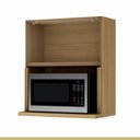 Ver imagem 6 de Cozinha 2 Peças 1 Porta 1 Gaveta Armário Aéreo 100% MDF 70 cm Rainha Verde/Nature