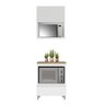 Cozinha 2 Peças 1 Porta 1 Gaveta Armário Aéreo  100% Mdf 70 Cm Rainha - 11