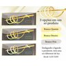 Pendente Horizontal Espiral Dourado Led Mesa Jantar Bet27 - 6