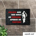 Ver imagem 4 de Tapete Capacho CICLISTA 60x40 bicicleta Casa Entrada Apto