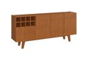Ver imagem 6 de Buffet Philadelphia 4 Portas com Adega 180 cm Naturalle - Mavaular
