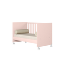 Ver imagem 5 de Quarto de Bebe Completo para Menina Infantil Rosa Acetinado - Qmovi