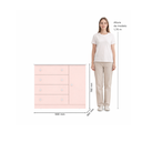 Ver imagem 4 de Quarto de Bebe Completo para Menina Infantil Rosa Acetinado - Qmovi