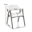 Ver imagem 4 de Cadeira para Sala de Jantar em Madeira Maciça Madrid