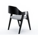 Ver imagem 2 de Cadeira para Sala de Jantar em Madeira Maciça Madrid