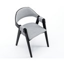 Ver imagem 5 de Cadeira para Sala de Jantar em Madeira Maciça Madrid