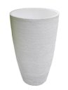 Ver imagem 5 de Kit 4 Vaso Planta 45x30 Oval Moderno Polietileno BGPLASTICOS V13 BRANCO 006