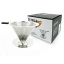 Ver imagem 1 de Filtro de Café Coador Aço Inox Reutilizável Ecológico