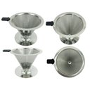 Ver imagem 6 de Filtro de Café Coador Aço Inox Reutilizável Ecológico