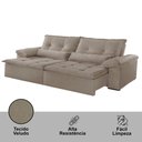 Ver imagem 5 de Sofá Parma Veludo 03 Lugares 02 Módulos de 90cm B25cm Meu Sofá Online