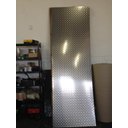 Ver imagem 5 de Chapa Alumínio Lavrada Xadrez 500x500mm Espessura de 1,2mm