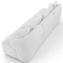 Ver imagem 7 de Sofá 4 Lugares para Sala de Estar Living 288cm Arlo F04 Bouclê Off White - Lyam Decor