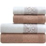 Toalhas de Banho e Rosto 100 Algodão Kit com 4 Peças Karsten Provence - 1