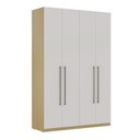 Ver imagem 3 de Guarda-roupa 4 Portas 3 Gavetas 100% Mdf Modulado Infinity