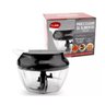 Mini Processador e Triturador de Alimentos Manual 480ml 3 Lâminas + Haste Adicional de Mistura - 1