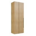 Ver imagem 6 de Guarda Roupa Modulado de Canto 3 Portas 3 Gavetas 100% MDF Infinity Savana/Branco Bege