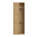 Ver imagem 7 de Guarda Roupa Modulado de Canto 3 Portas 3 Gavetas 100% MDF Infinity Savana/Branco Bege