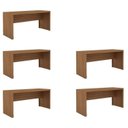 Ver imagem 2 de Kit 5 Escrivaninhas 163cm Me4109