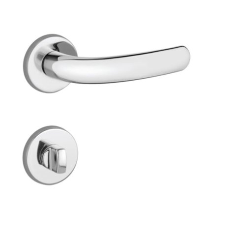 Fechadura para Banheiro Mille 40mm Cromado - K12-10/005 - LOCKWELL