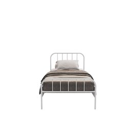 Cama Solteiro em Aço Tubular xJulia Branco Yescasa - 5 Cama Solteiro em Aço Tubular xJulia Branco Yescasa - 5