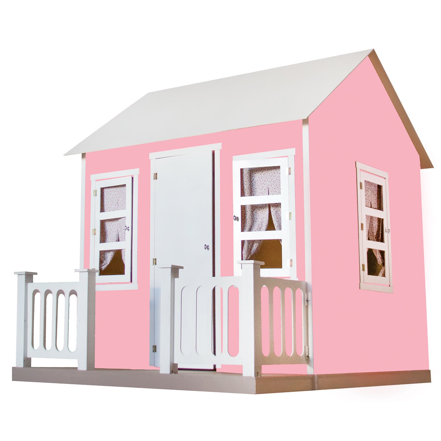 Casinha De Boneca Grande 60cm De Madeira mdf + Kit Mini Moveis 30 peças :  : Brinquedos e Jogos